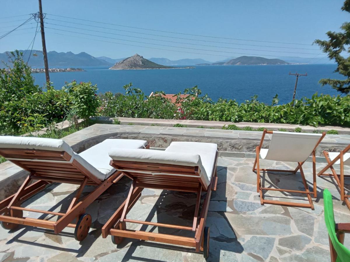 Fantastic House With A Wonderful View Of The Sea Villa Kapotidhes Eksteriør bilde